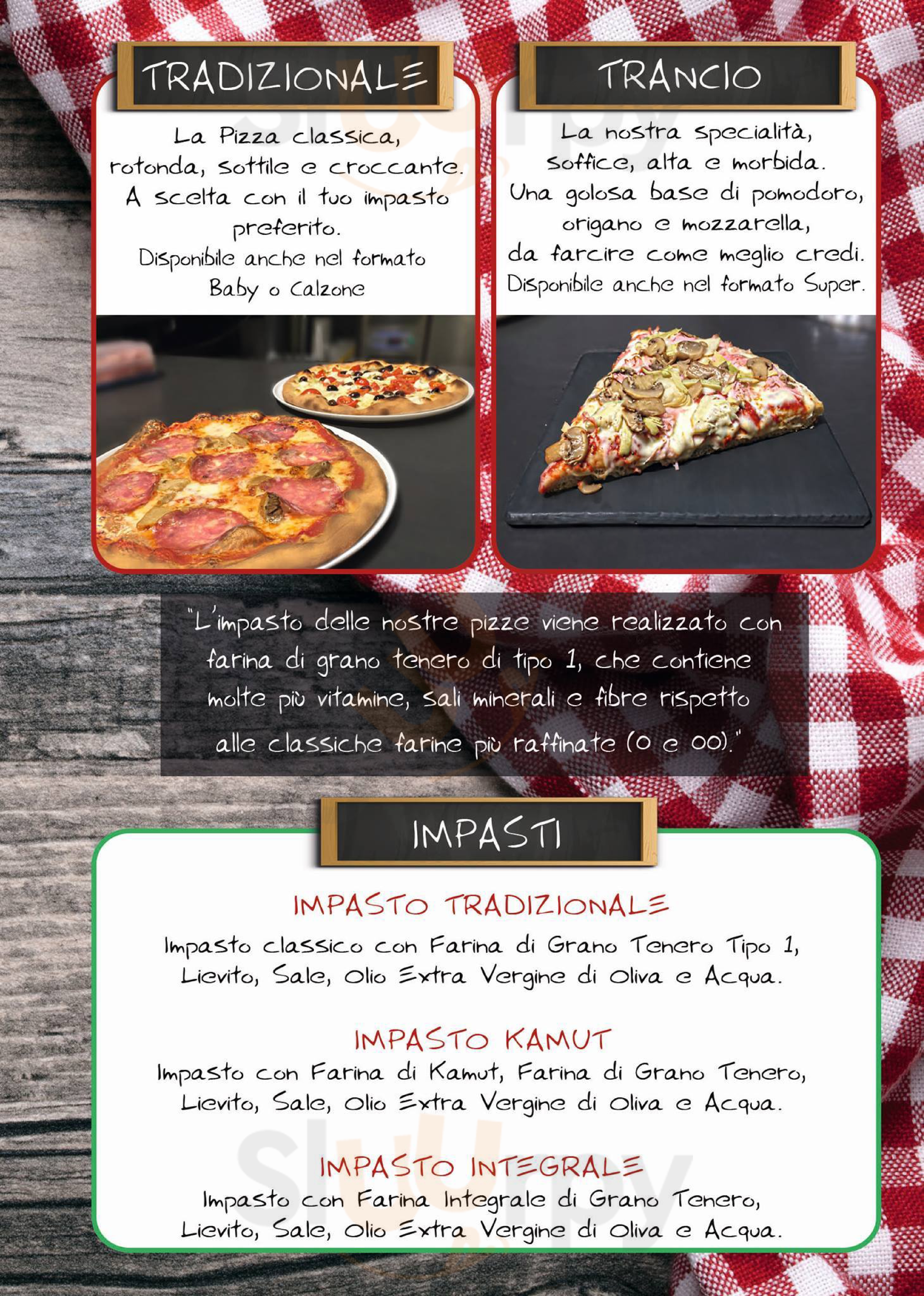 EXTRO Pizza Trescore Balneario menù 1 pagina