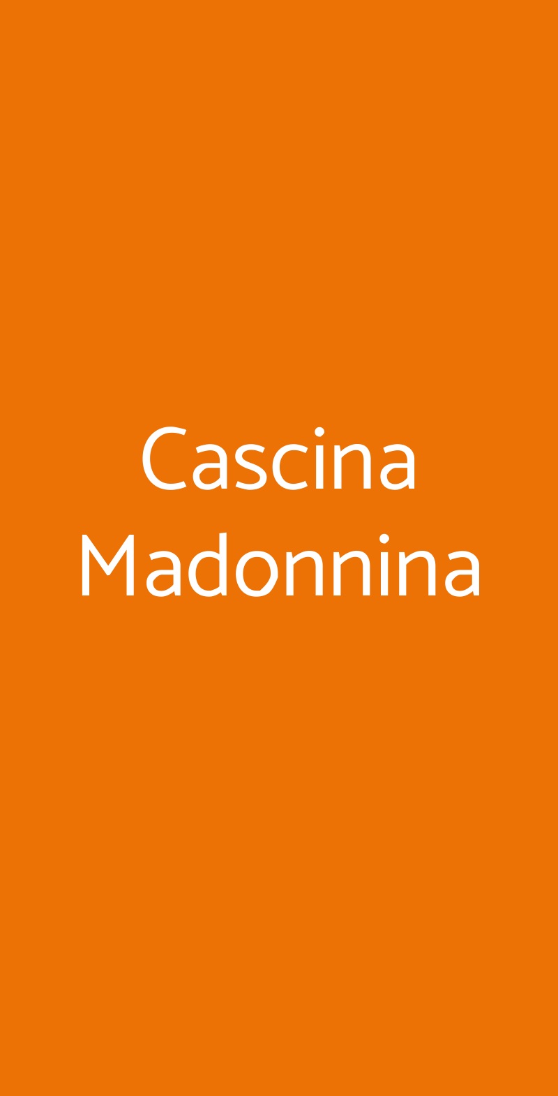 Cascina Madonnina, Pregnana Milanese