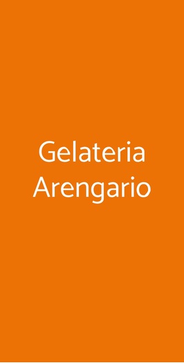 Gelateria Arengario, Monza
