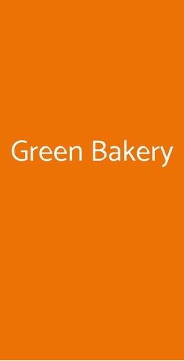 Green Bakery, Settala