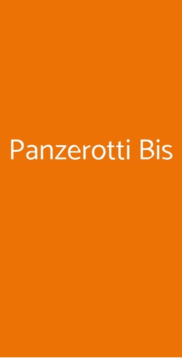 Panzerotti Bis, Milano