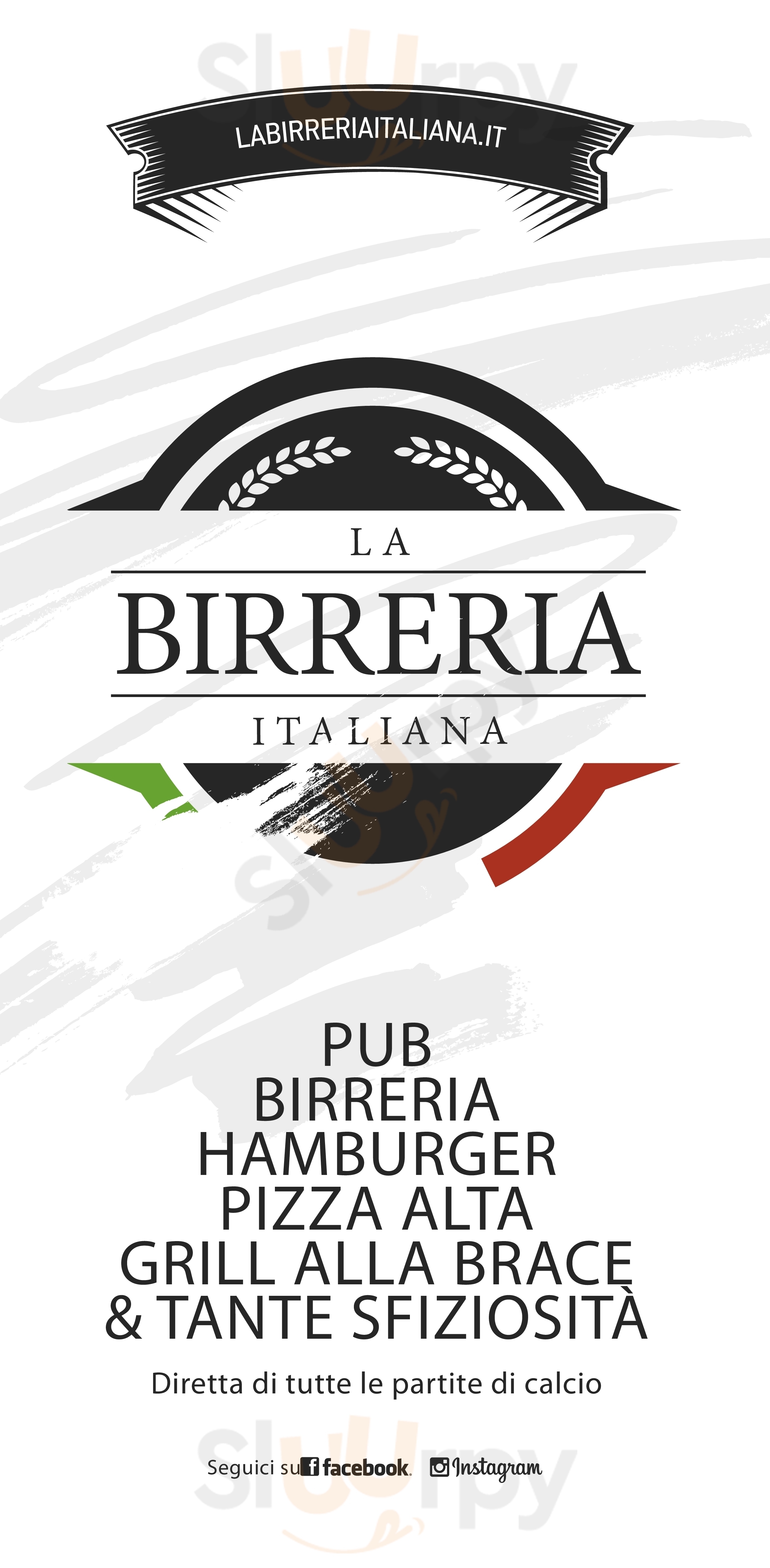 La Birreria Italiana Milano menù 1 pagina