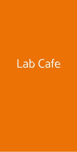 Lab Cafe, Milano