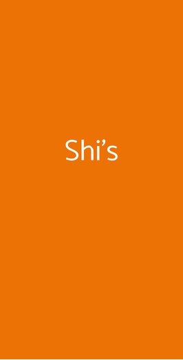 Shi's