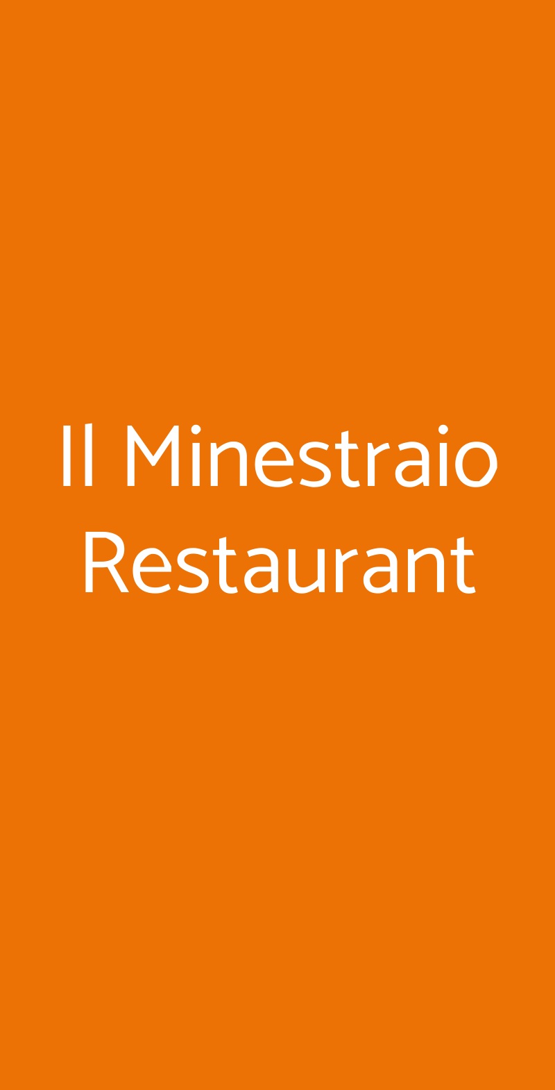 Il Minestraio Restaurant Parabiago menù 1 pagina