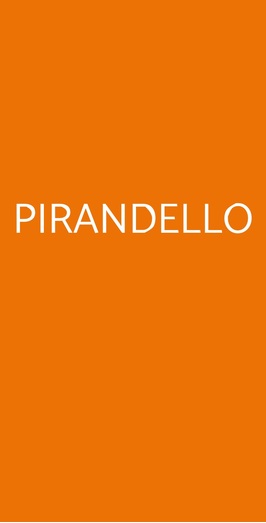 Pirandello, Milano