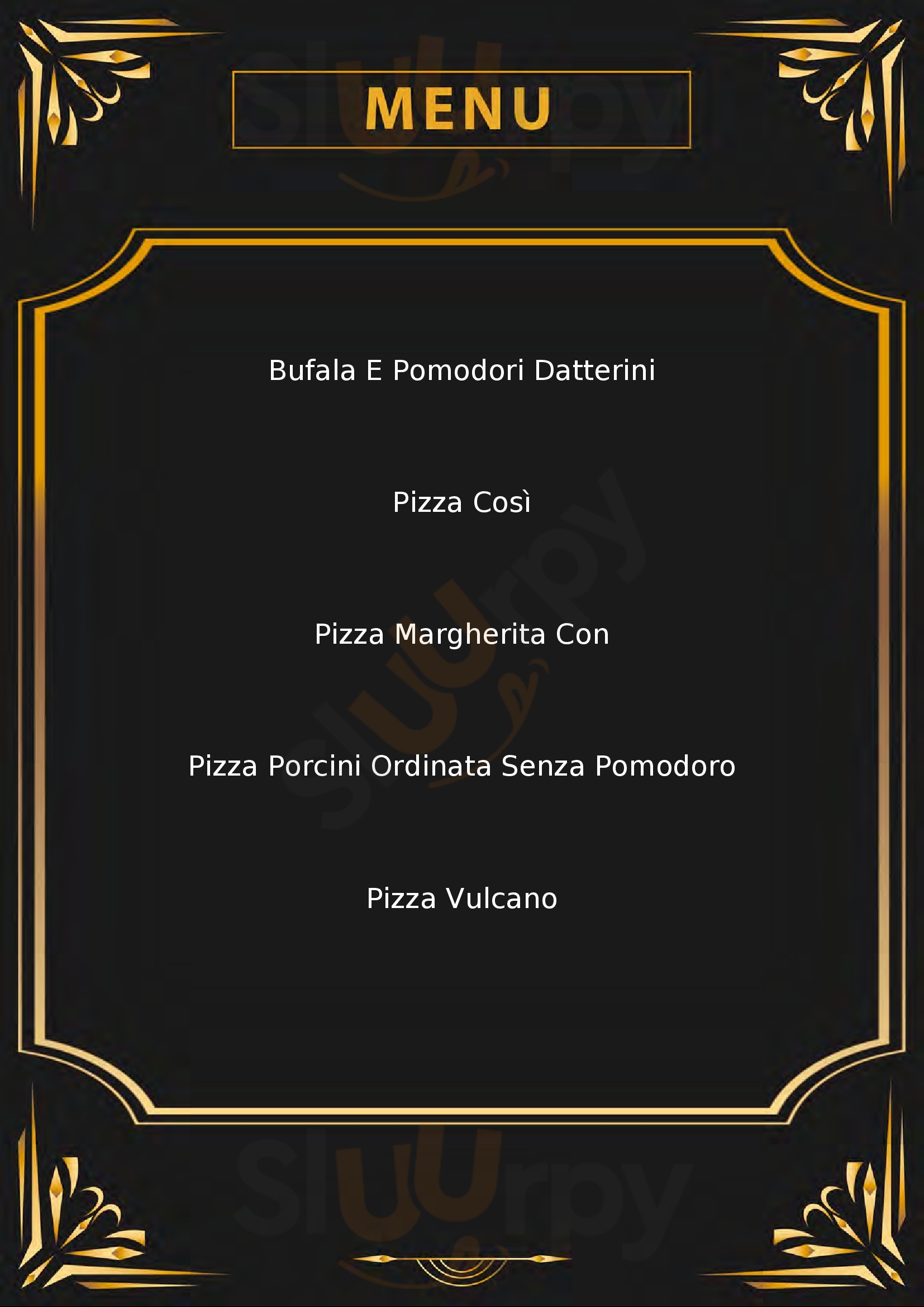 Pizzeria Fracassetti San Giovanni Bianco menù 1 pagina