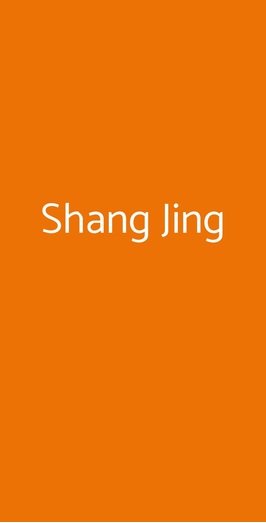 Shang Jing, Milano