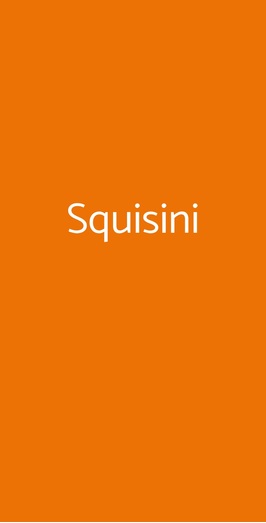 Squisini
