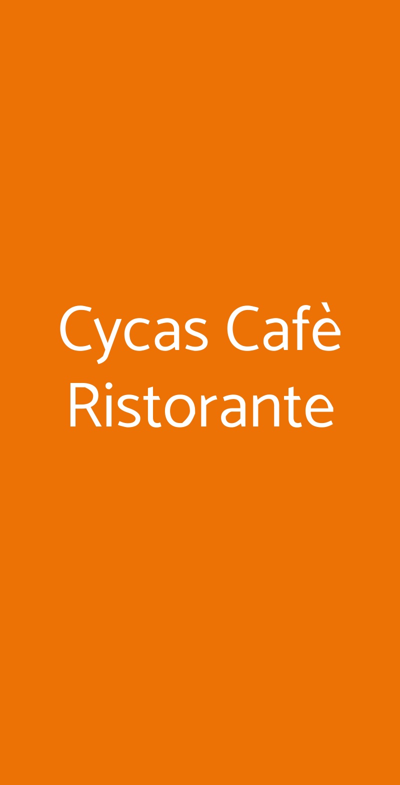 Cycas Cafè Ristorante, Bacoli