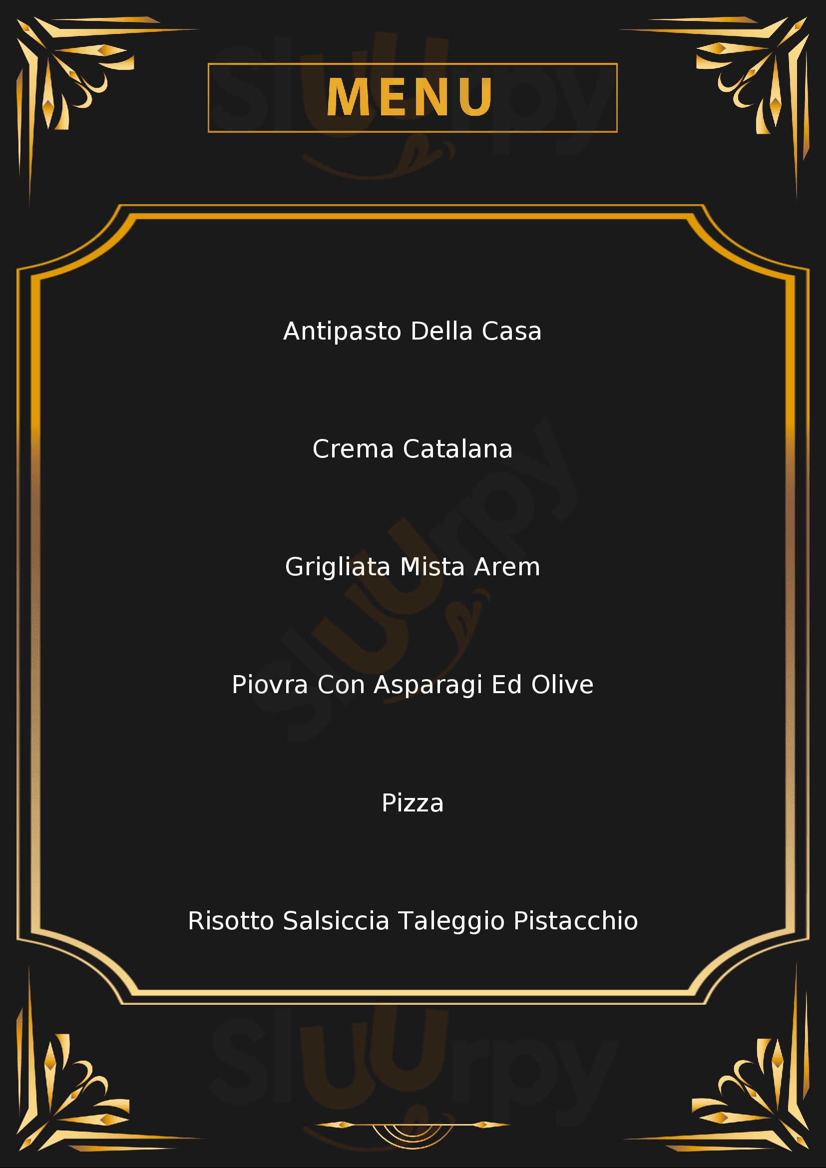Ristorante Pizzeria Fia Almenno San Salvatore menù 1 pagina