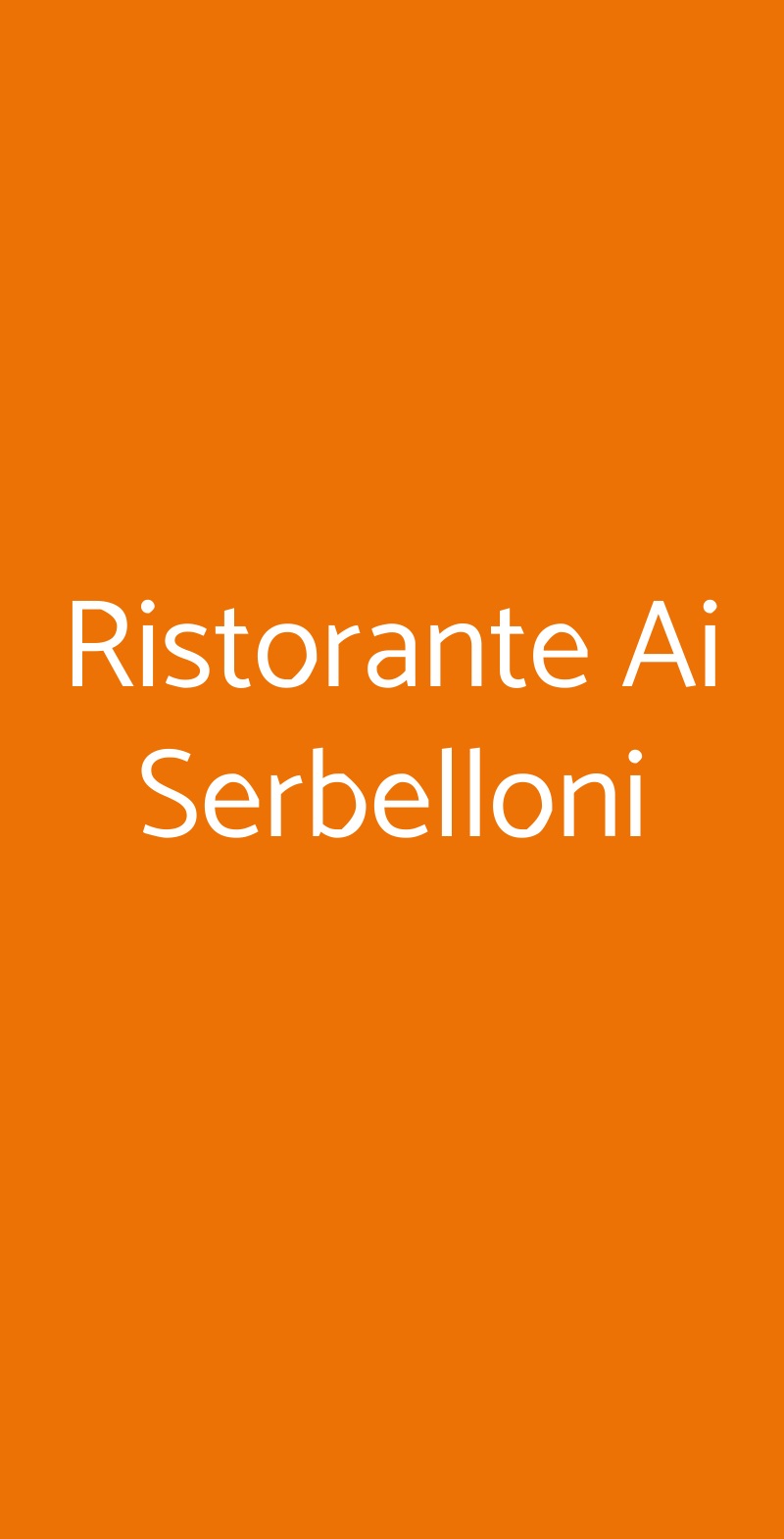 Ristorante Ai Serbelloni, Pregnana Milanese