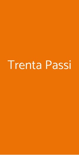 Trenta Passi
