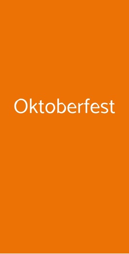 Oktoberfest, Villa di Serio