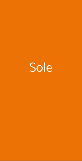 Sole