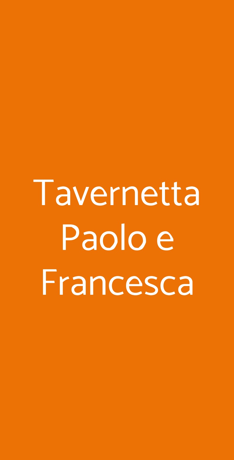 Tavernetta Paolo e Francesca Gradara menù 1 pagina