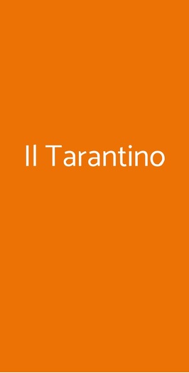 Il Tarantino, Corridonia