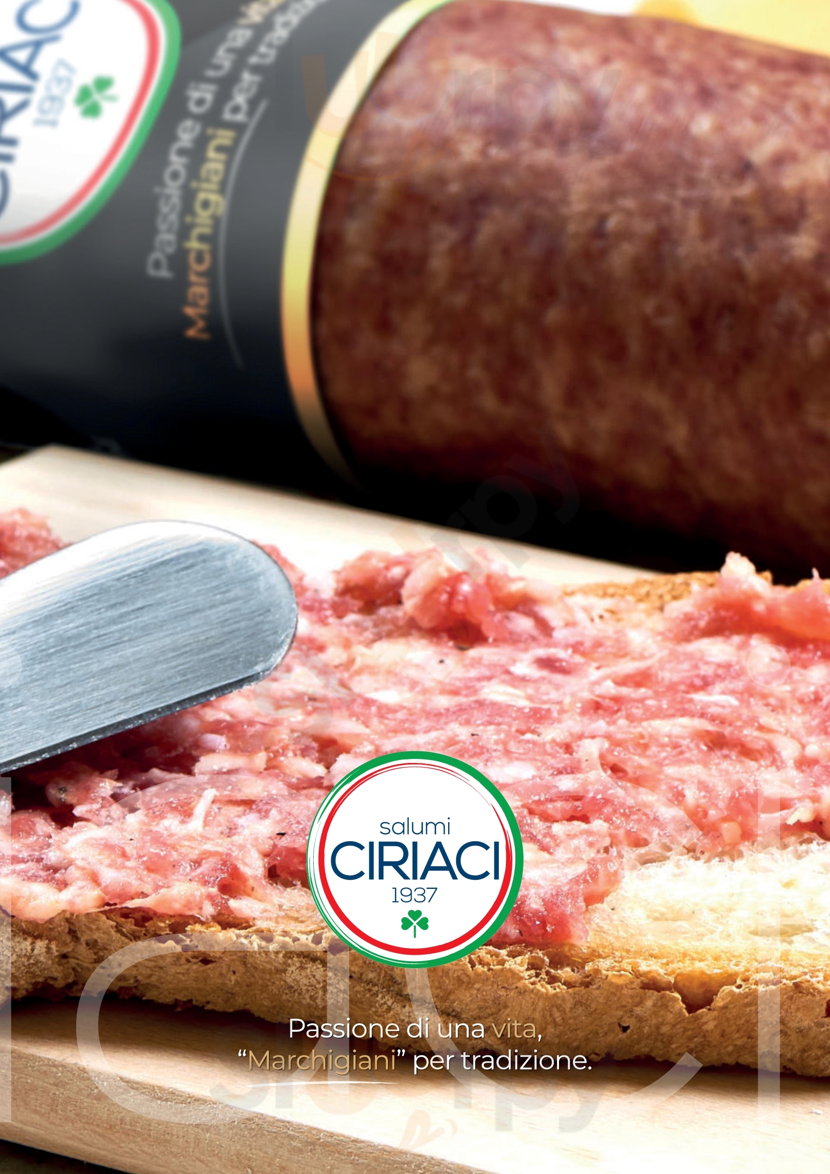 Salumificio Ciriaci SRL Porto San Giorgio menù 1 pagina