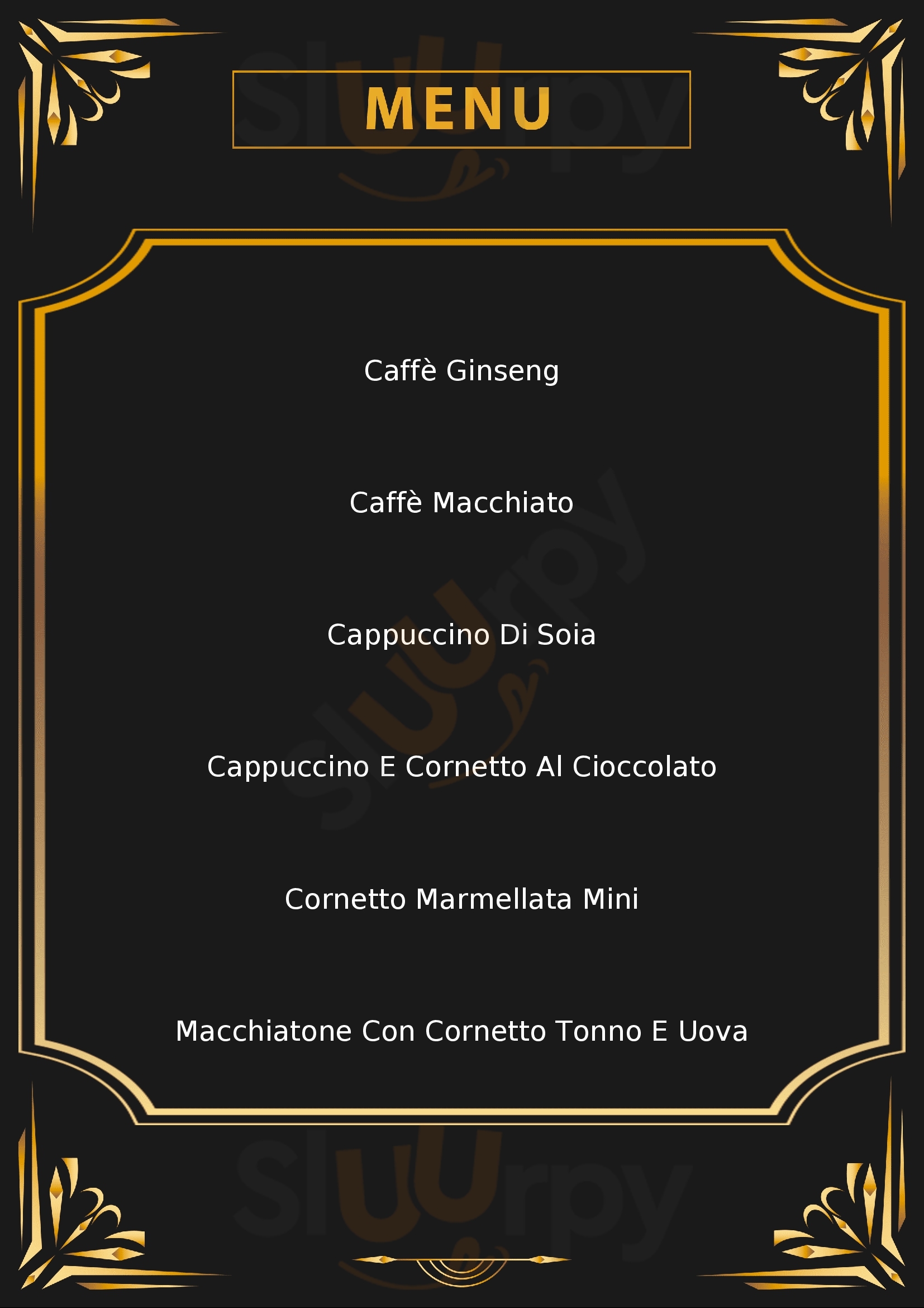 Titilla Cafe Sant'Angelo in Lizzola menù 1 pagina