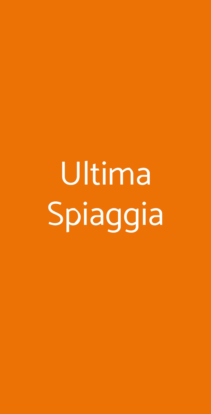 Ultima Spiaggia, Dormelletto