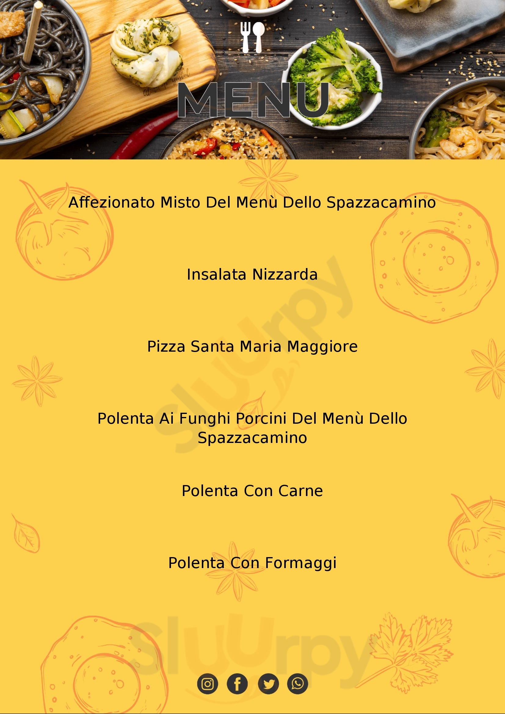 Pizzeria Da Franco Santa Maria Maggiore menù 1 pagina