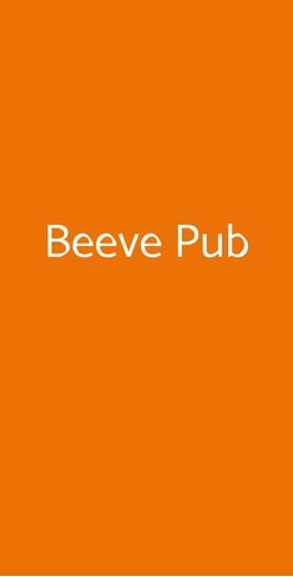 Beeve Pub, Portici