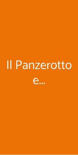 Il Panzerotto E..., Torino