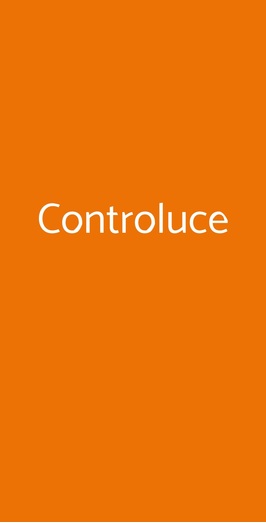 Controluce
