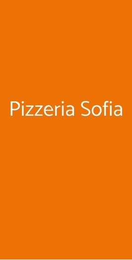 Pizzeria Sofia, Torino