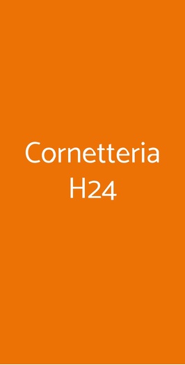 Cornetteria H24, Torino