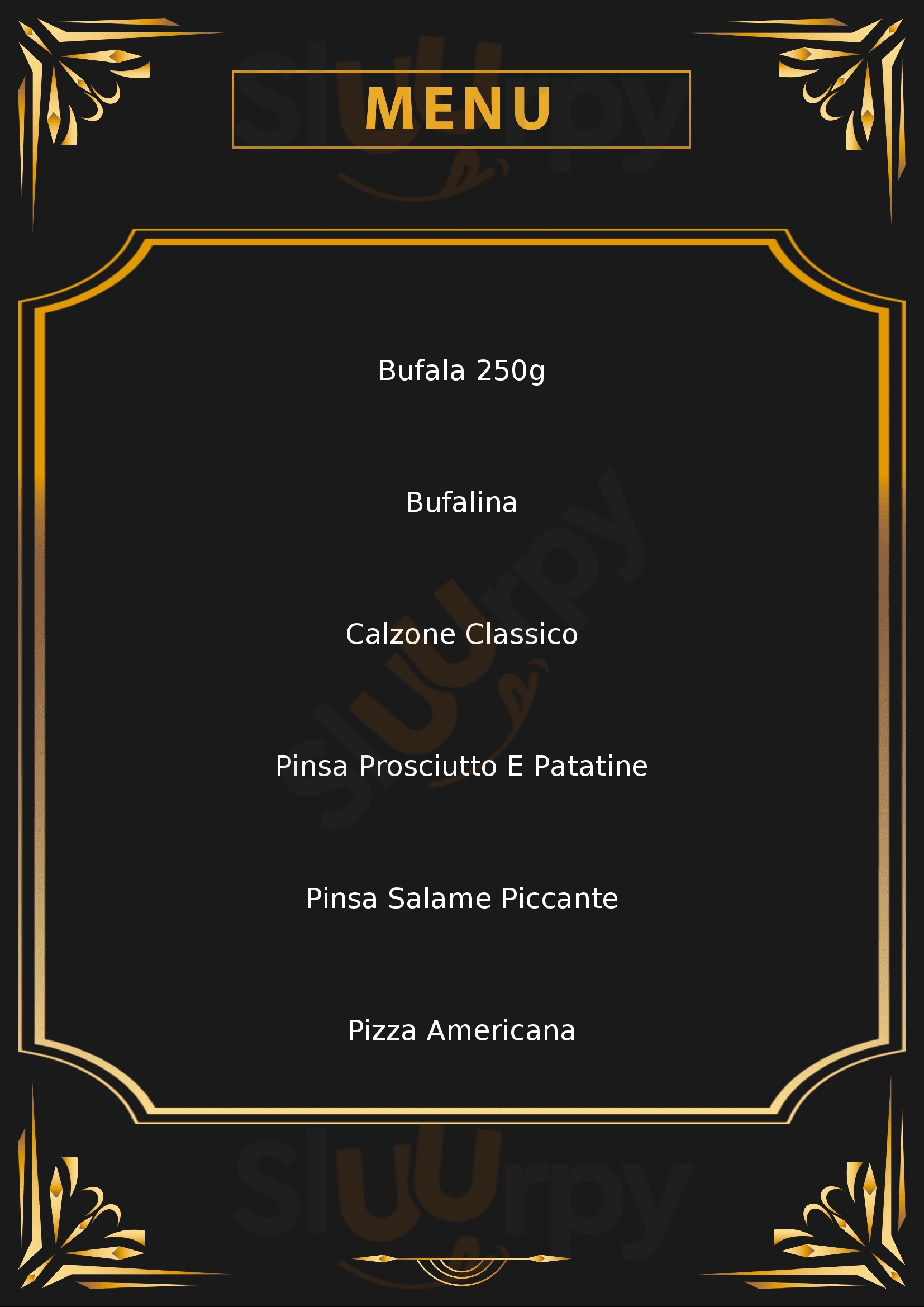 Pomodoro & Basilico Pizzeria D'Asporto Bra menù 1 pagina