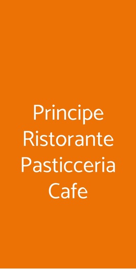 Principe Ristorante Pasticceria Cafe, Torino