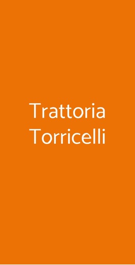 Trattoria Torricelli, Torino