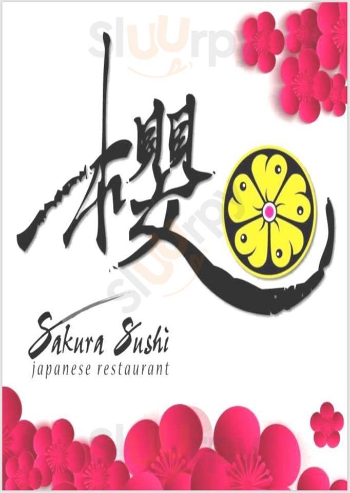 Sakura Asti menù 1 pagina