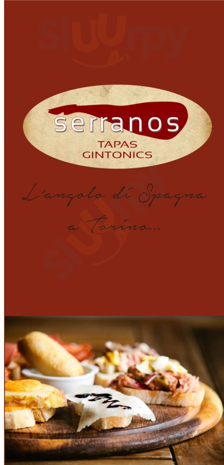 Serranos Torino menù 1 pagina