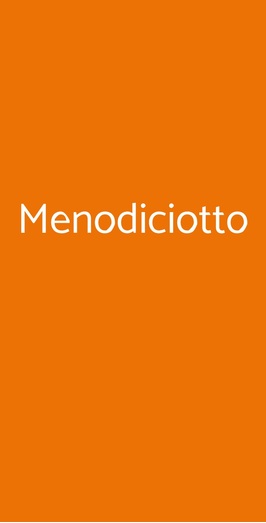 Menodiciotto, Torino