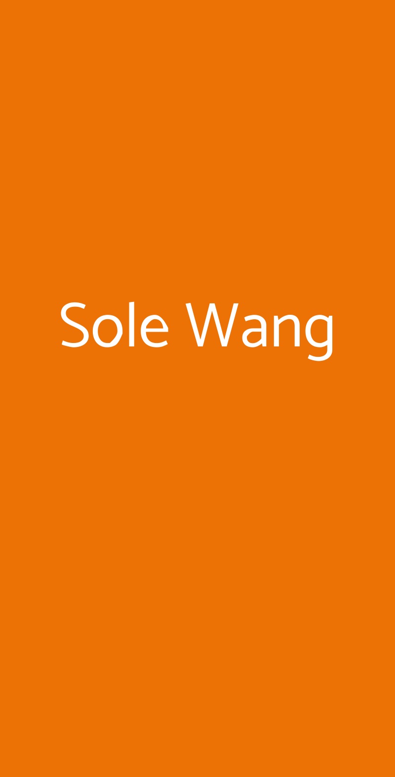 Sole Wang, Torino