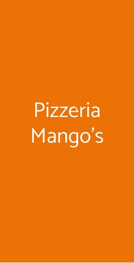 Pizzeria Mango's, Torino