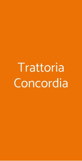 Trattoria Concordia, Verbania