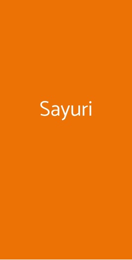 Sayuri, Chieri