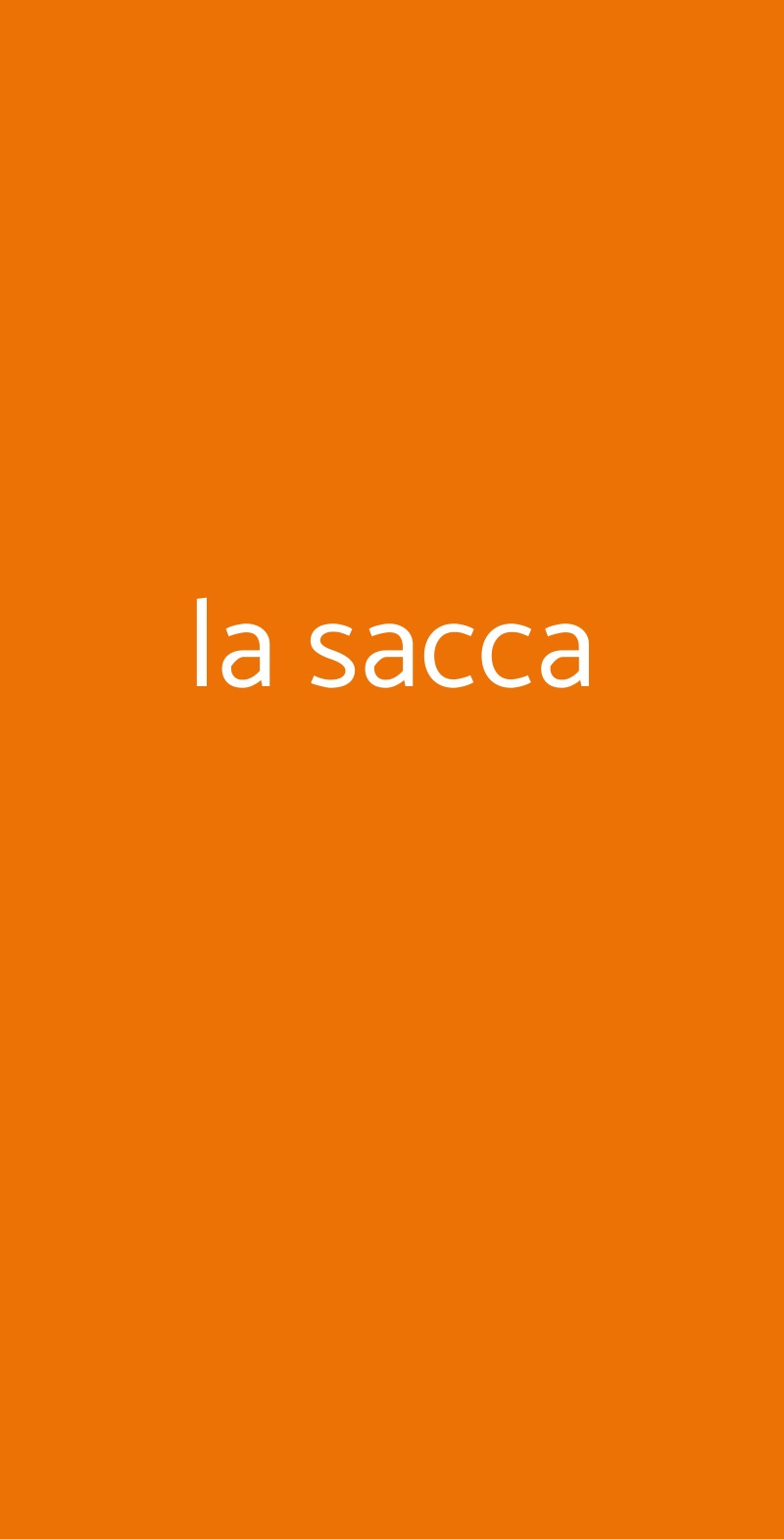 la sacca Stresa menù 1 pagina