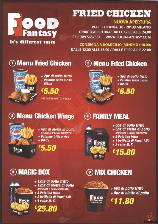 Food Fantasy, Milano