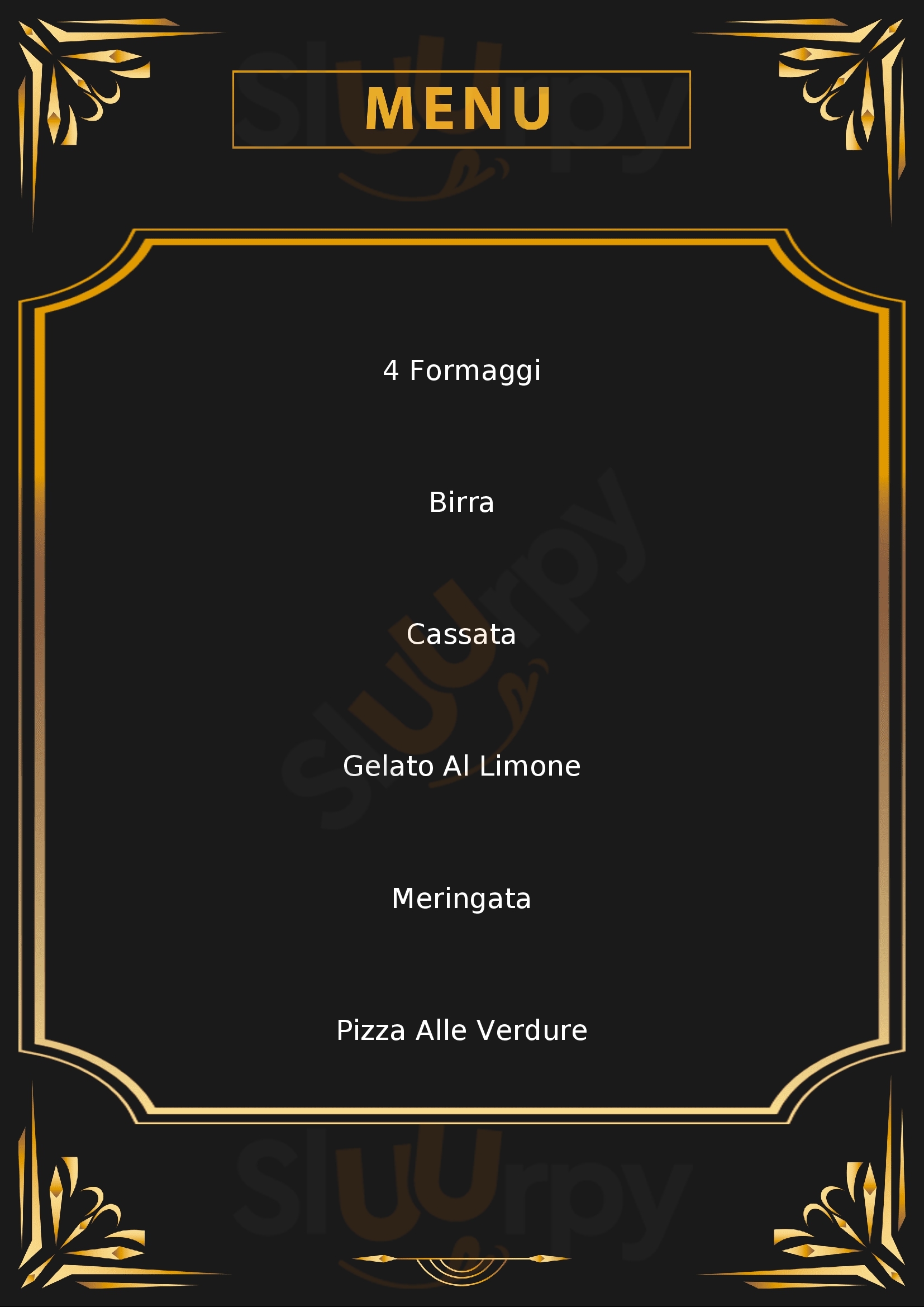 Pizzeria Vecchia Napoli Verbania menù 1 pagina