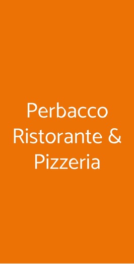 Perbacco Ristorante & Pizzeria, Torino