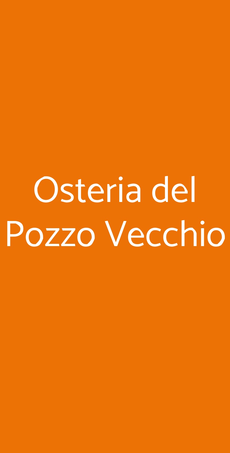 Osteria Del Pozzo Vecchio, Cavallino