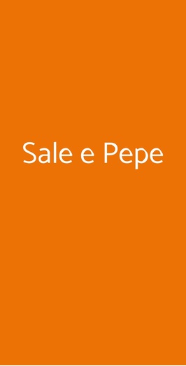 Sale E Pepe, Altamura