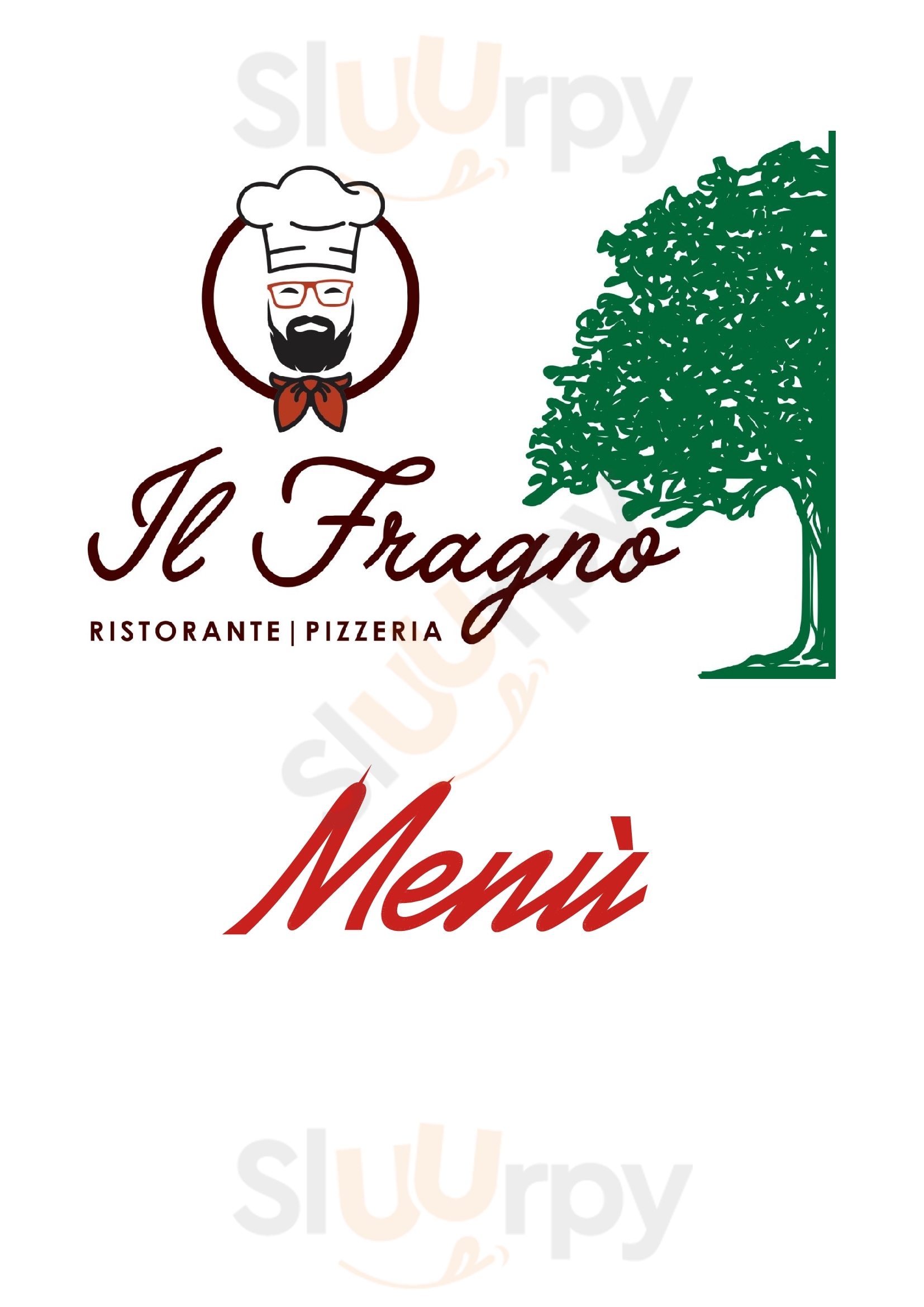 Restaurant Pizzeria Il Fragno Alberobello menù 1 pagina