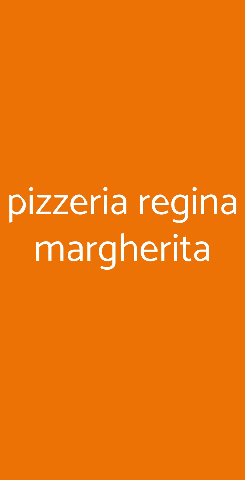 pizzeria regina margherita San Giovanni Rotondo menù 1 pagina
