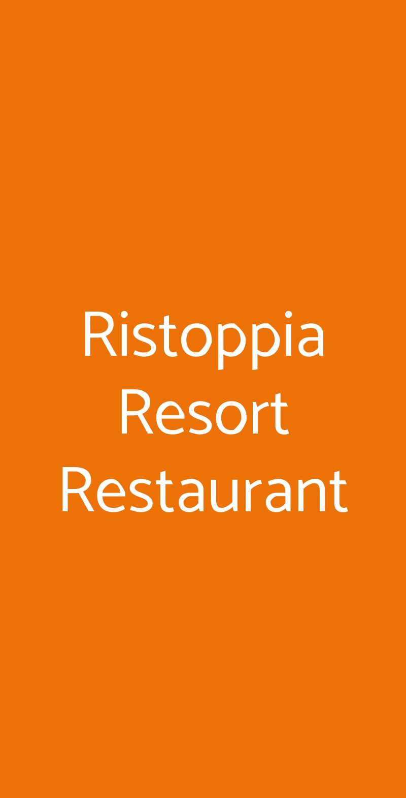 Ristoppia Resort Restaurant Lequile menù 1 pagina