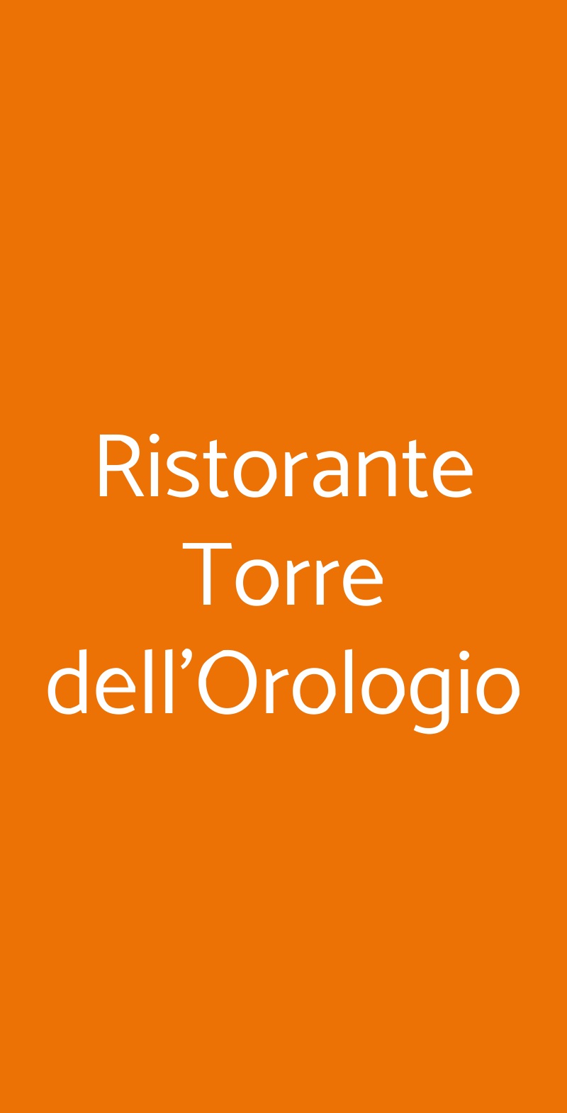 Ristorante Torre Dell'orologio, Racale